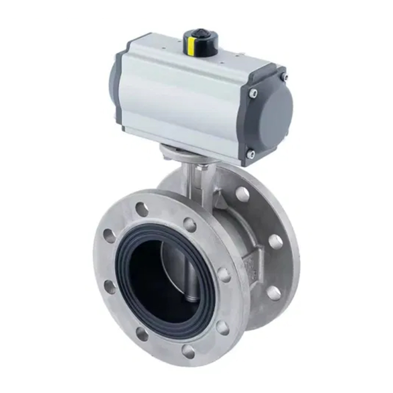 D641X Pneumatic Flange Butterfly Valve