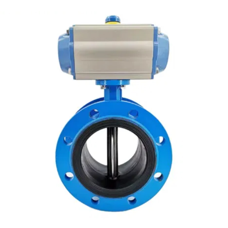 D641X Pneumatic Flange Butterfly Valve