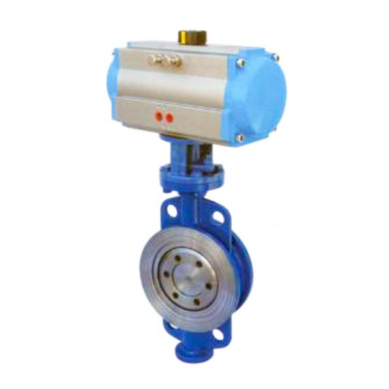 D671H Pneumatic Clamp Type Hard Seal Butterfly Valve