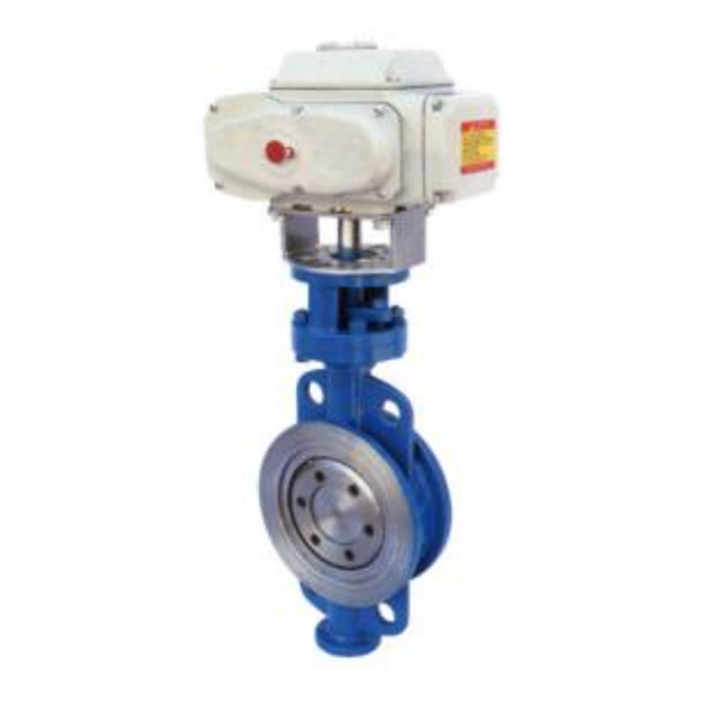 D971H Electric Hard Seal Clamp Butterfly Valve