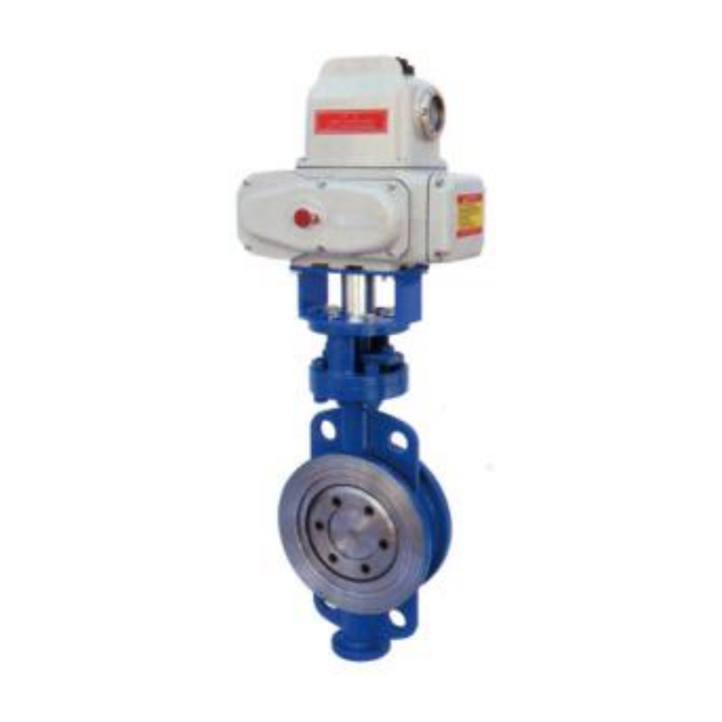 D971H Electric Hard Seal Clamp Butterfly Valve