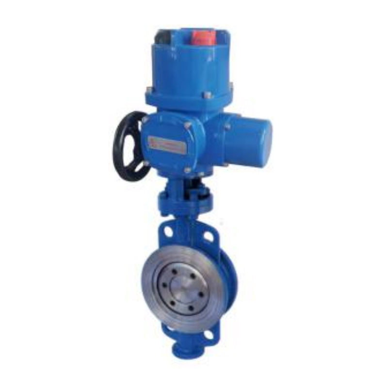 D971H Electric Hard Seal Clamp Butterfly Valve