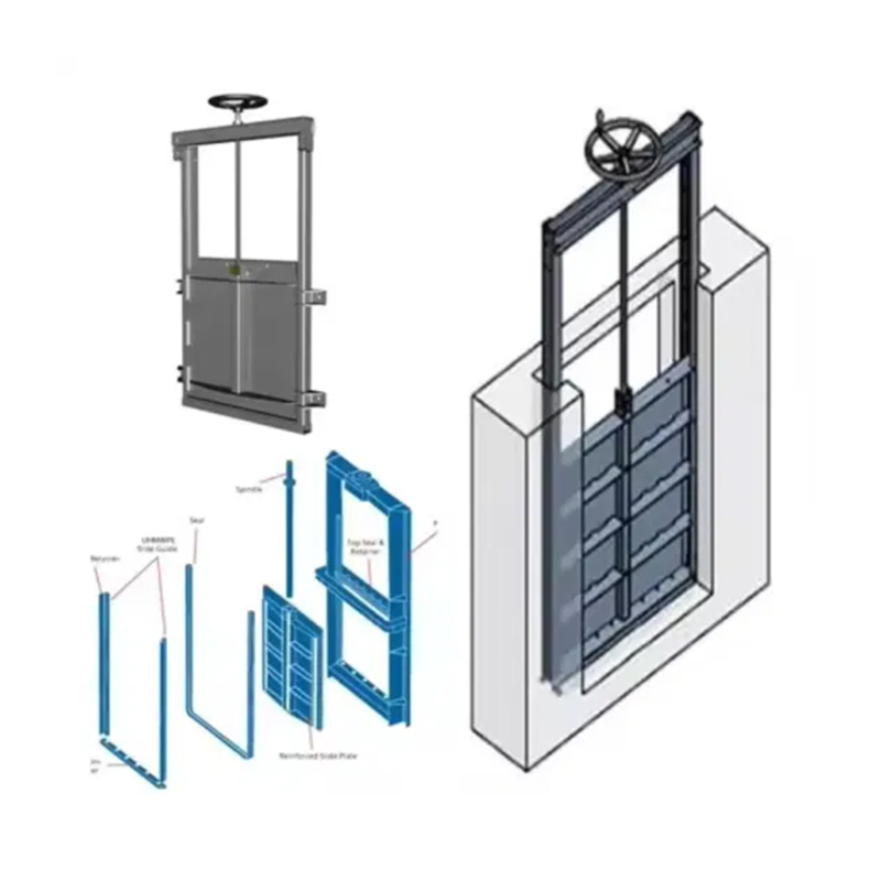 PZW Stainless Steel Channel Gate