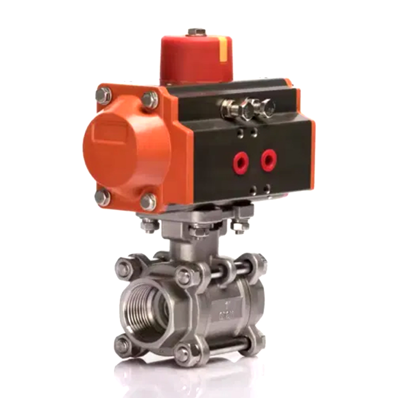 Q611F Pneumatic Threaded Ball Valve