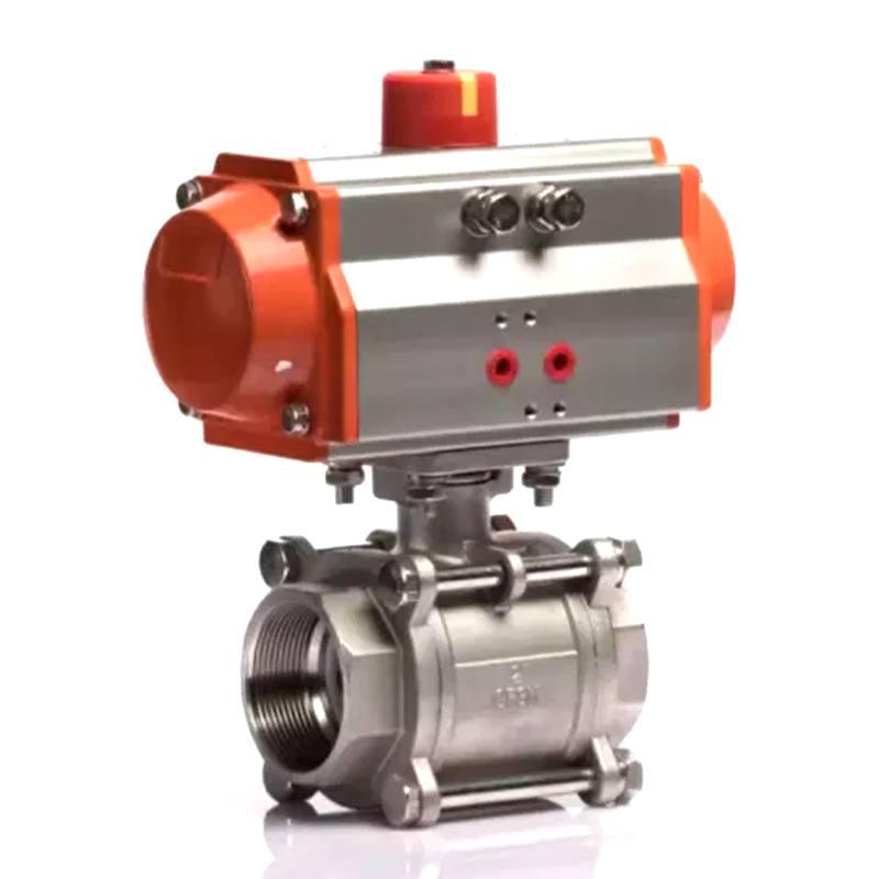 Q611F Pneumatic Threaded Ball Valve