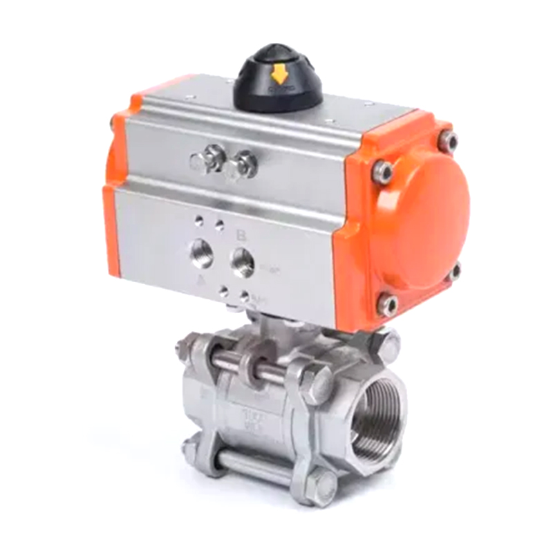 Q611F Pneumatic Threaded Ball Valve